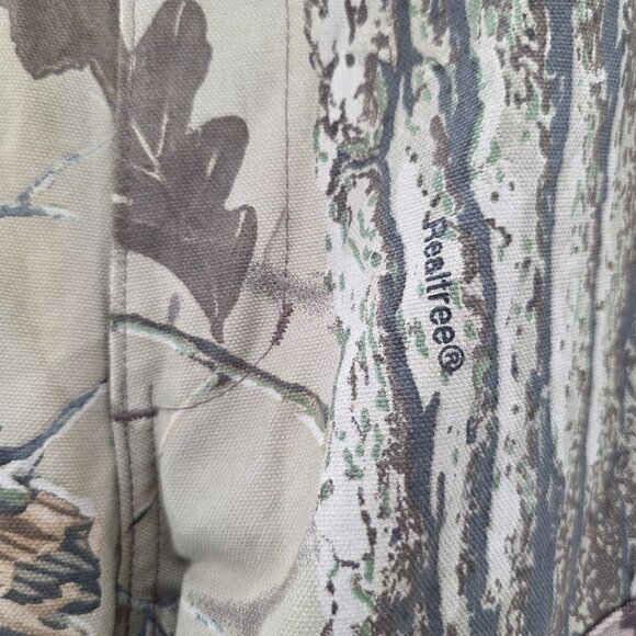 Cabelas Snake Proof REAL Tree Camo Outdoor Hunting Hiking Pants 42 x28 USA Made - Picture 6 of 16